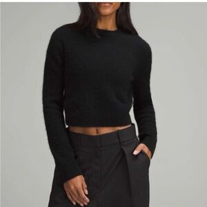 Lululemon Alpaca Wool-Blend Cropped Sweater